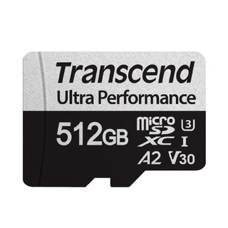 Thẻ nhớ MicroSDXC Transcend Ultra Performance 512GB A2 V30 U3 4K R160MB/s / W125MB/s (Xám) - Phụ Kiện Nhất Tín