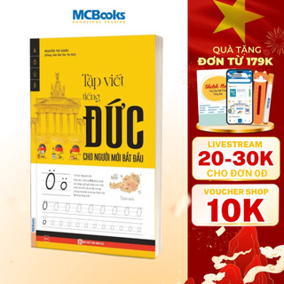 Sách - Tập viết tiếng Đức dành cho người mới bắt đầu