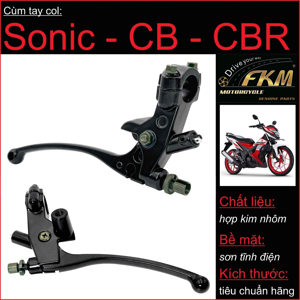 Cùm côn Sonic-CB-CBR (Mong ACE ủng hộ shop)
