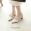 IKUNKA Giày Slingback Cao Gót Nữ, Giày Quai Hậu Mũi Nhọn, Gót Vuông, Công Sở Dự Tiệc