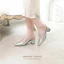 IKUNKA Giày Slingback Cao Gót Nữ, Giày Quai Hậu Mũi Nhọn, Gót Vuông, Công Sở Dự Tiệc