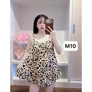 Tole lanh đùi dây mặc nhà danh cho nữ thoải mái mát thấm hút mồ hôi 45kg-70kg