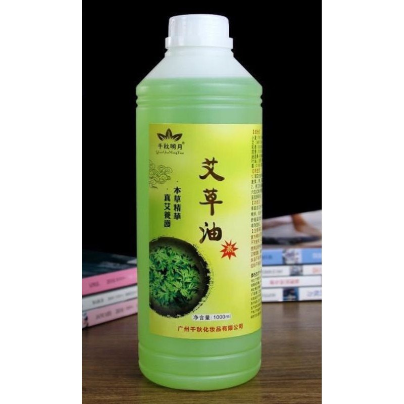 Tinh Dầu Massage Body, Dầu Massage Chiết Xuất Ngải Cứu Và Gừng Giúp Bài Độc, Thư Giãn Cơ Thể, Lọ 1000ml
