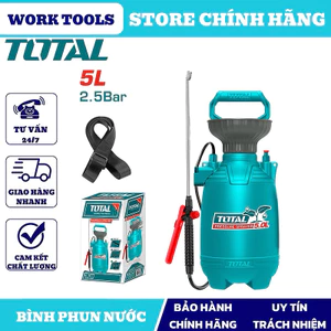 TOTAL + WADFOW Bình xịt 5 lít THSPP3051 / THSPP30502 / WRS1550 MM2
