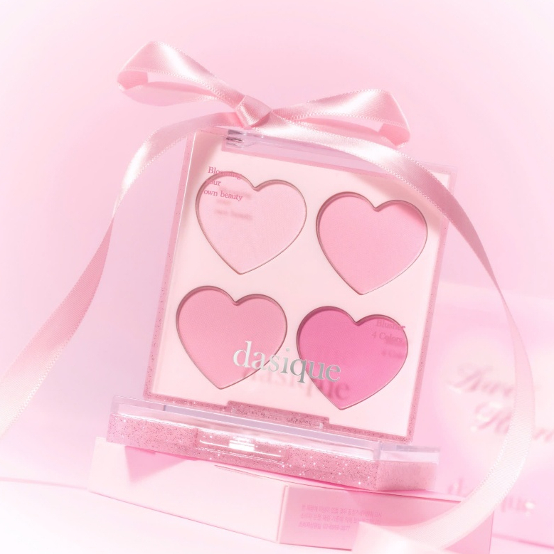 Phấn Má Hồng Dasique Blending Mood Cheek 4 ô