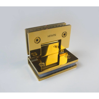 Bản Lề CaBin 90 Độ Kính Kính - Mạ Vàng Kính 8mm-12mm