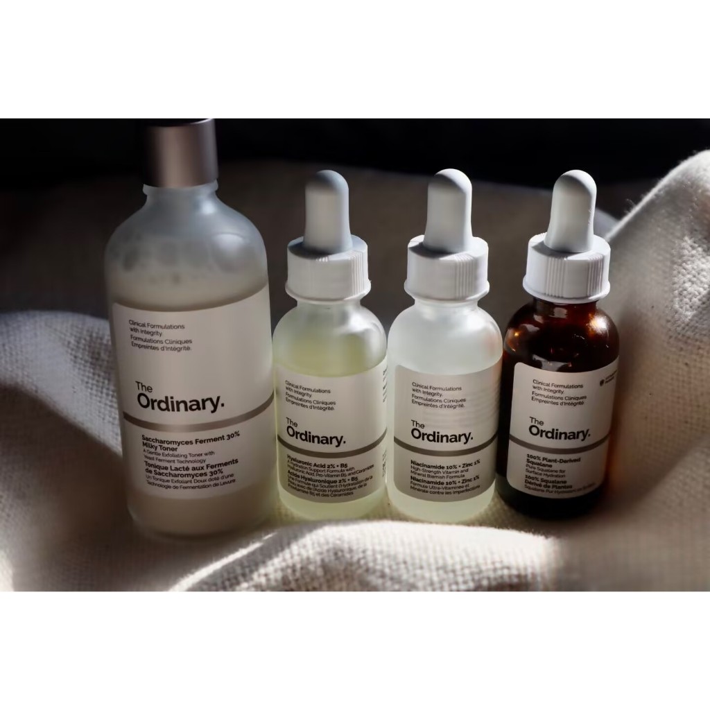 Serum The Ordinary Niacinamide 10% + Zinc 1% 30ml Hyaluronic Acid 2%十B5 Alpha Arbutin 2%+HA Sáng da