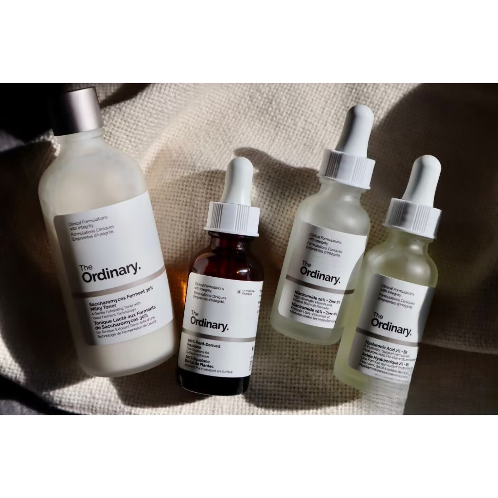 Serum The Ordinary Niacinamide 10% + Zinc 1% 30ml Hyaluronic Acid 2%十B5 Alpha Arbutin 2%+HA Sáng da