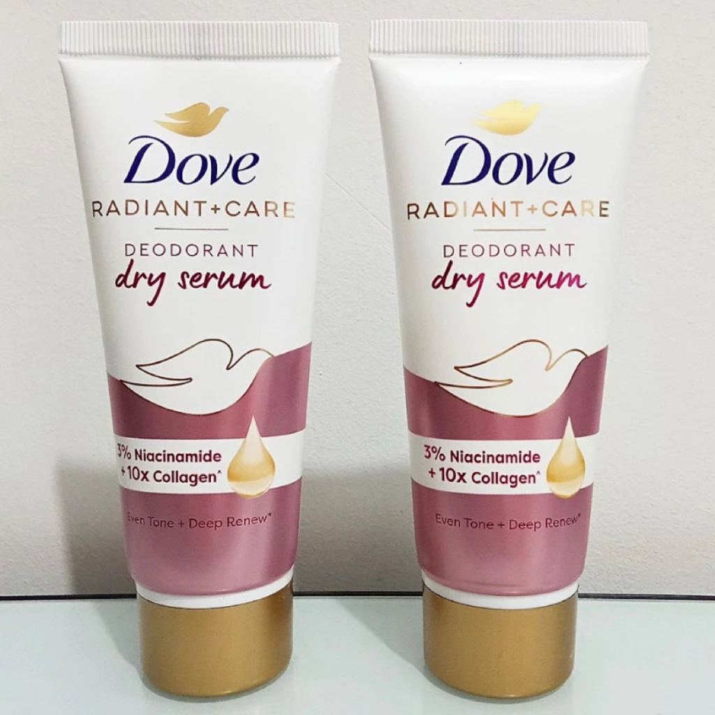 Kem khử mùi Dove Dry Serum 40ml Dùng Cho Nách, Thành Phần Collagen & Vitamin B3,C,E Giúp Giảm Mùi, Khô Thoáng, Đều Màu