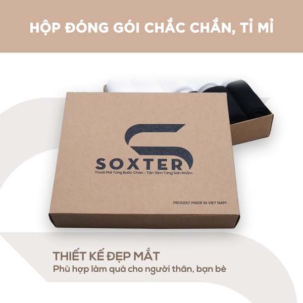 [WN] Tất Vớ Trơn Basic Soxter dệt kim cao cấp, Tất Nam Nữ, Thể thao, Đi chơi, Chất liệu co dãn, Không xù lông,Thoáng khí