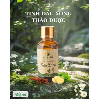 Tinh dầu Xông Thảo Dược - Hoa Nén - Xông tinh dầu giải cảm, tốt cho sức khỏe - 30ml