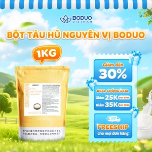 Bột Topping Boduo Tàu Hũ Nguyên Vị 1kg