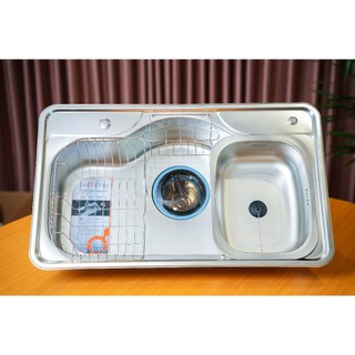 Chậu Rửa Bát Wonang WKJ08551 Inox 304 Bảo Hành 5 Năm Nhập Khẩu Hàn Quốc Chính Hãng
