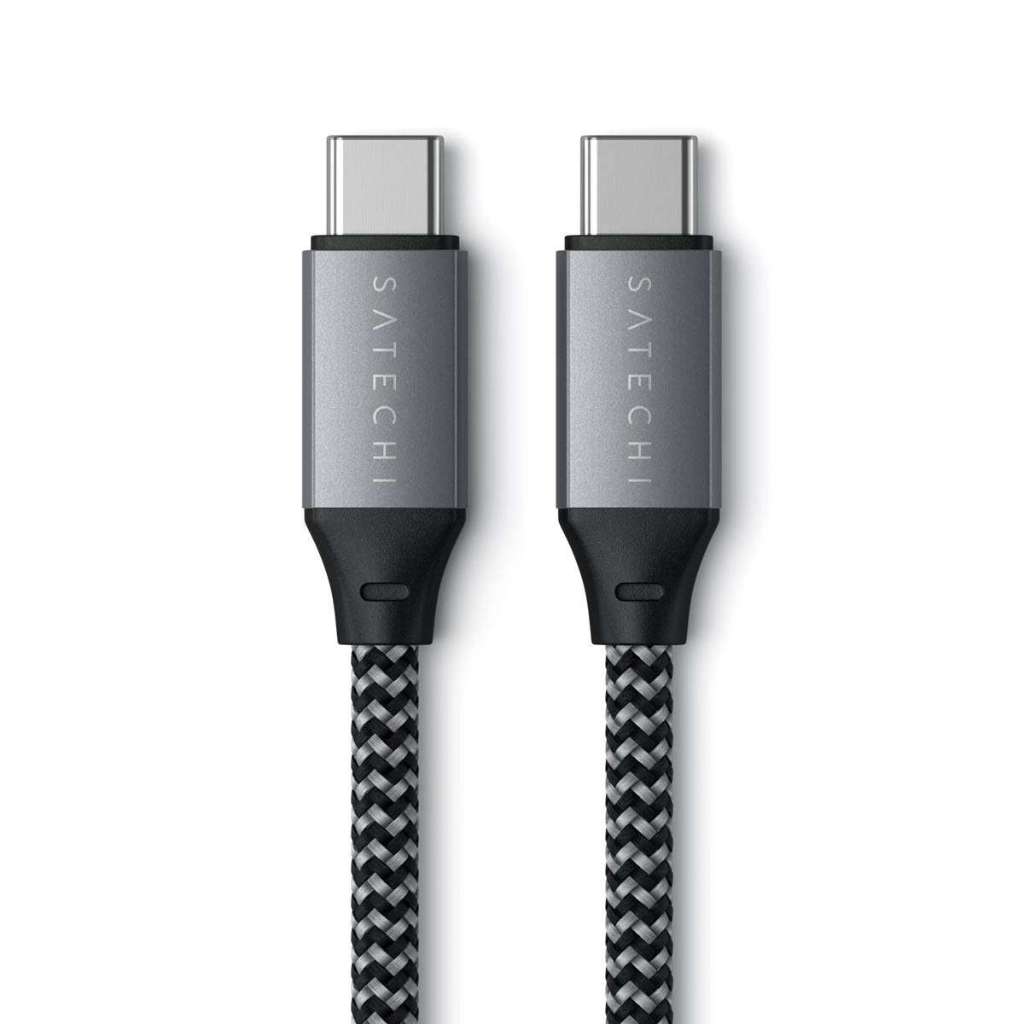Cáp sạc & truyền dữ liệu Satechi 100W USB-C to USB-C 25cm ST-TCC10M