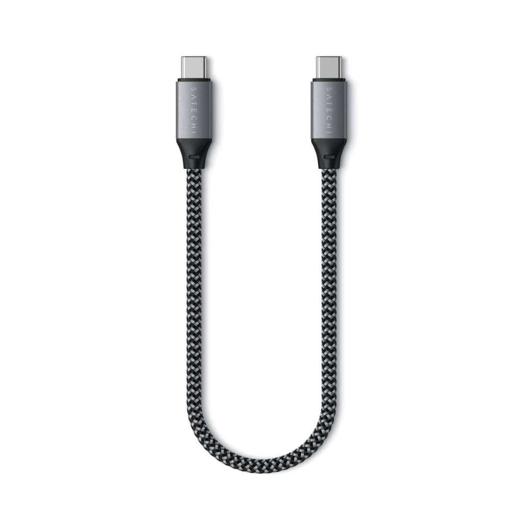 Cáp sạc & truyền dữ liệu Satechi 100W USB-C to USB-C 25cm ST-TCC10M
