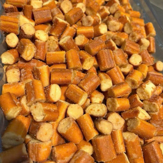 Bánh Mỳ Sấy Giòn Muối Biển, Vị Mặn, ngọt, giòn rụm