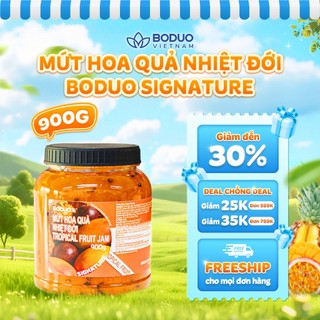 Mứt Pha Chế Boduo Signature Hoa Quả Nhiệt Đới 900g