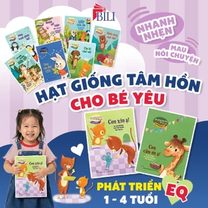 Bộ sách - Hạt Giống Tâm Hồn Cho Bé yêu (9 cuốn lẻ) - Sách giáo dục sớm cho trẻ