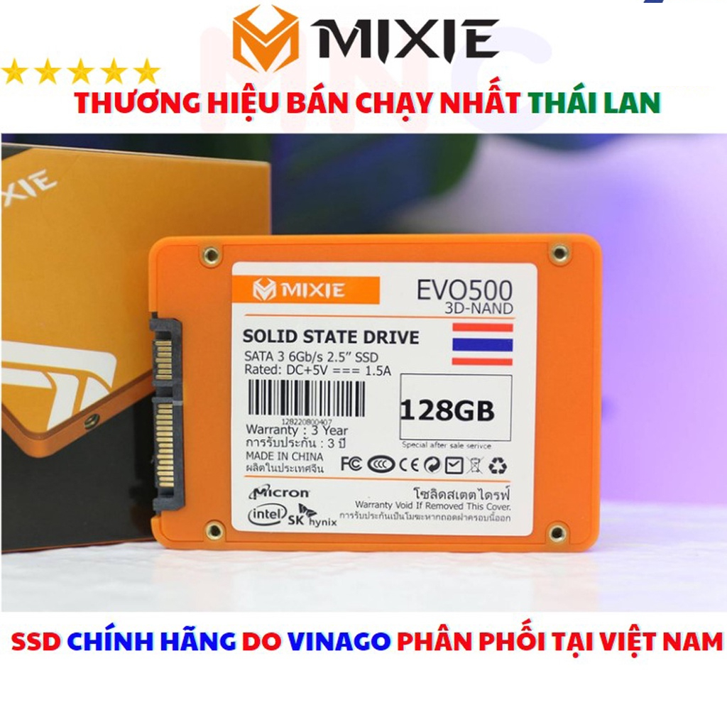 Ổ Cứng SSD 128G 256G | 2.5 Inch SATA 3 Chính Hãng Tốc Độ Cao, New Fullbox [Bảo Hành 3 Năm]