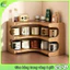 Kệ góc để bàn Tầng Kệ lưu trữ 2/3 Chắc chắn và bền bỉ, đa năng và dễ lắp ráp.