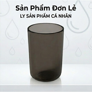 [Mới] Combo 4 Cốc Súc Miệng Nhựa Trong Suốt 4 Màu Vàng, Xanh, Hồng, Xám Ly Nhà Tắm Cao Cấp Dễ Vệ Sinh