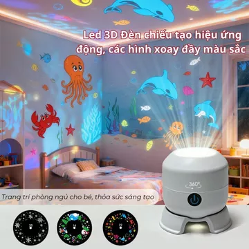 Automatic 3D Projector Lamp