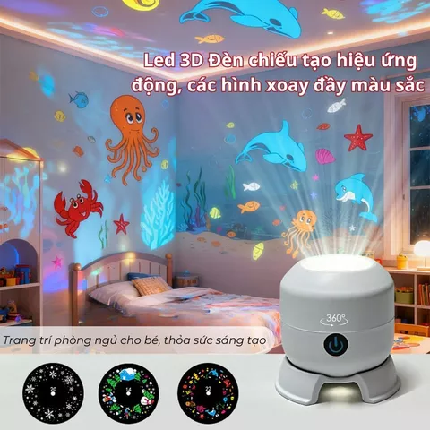 Automatic 3D Projector Lamp