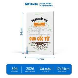 Sách - Tự Học Cấp Tốc 3000 Từ Vựng Tiếng Anh Qua Gốc Từ