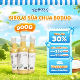 Siro Pha Chế Boduo Sữa Chua Yakult 900g