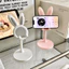 Giá Đỡ Điện Thoại Ipad Hình Tai Thỏ Cute Dễ Thương Cây Kê Cây Đựng Điện Thoại Để Bàn Màu Pastel