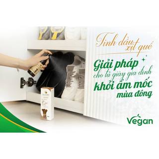 Chai xịt tinh dầu Quế 100ml - Hoa Nén - Nồng ấm thiên nhiên, khử mùi, ẩm mốc, đuổi muỗi, thơm phòn.g