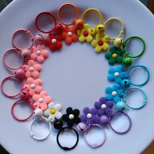 móc khoá chuông Hoa, phụ kiện Handmade.