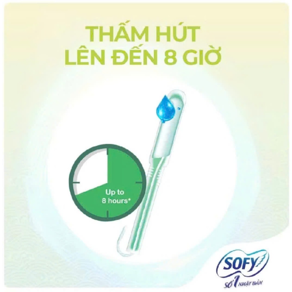 Băng vệ sinh siêu thấm Sofy Soft Tampon gói 9 miếng