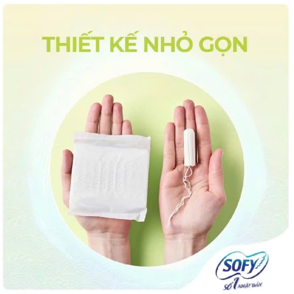 Băng vệ sinh siêu thấm Sofy Soft Tampon gói 9 miếng