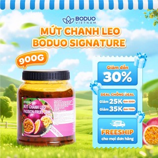 Mứt Pha Chế Boduo Signature Chanh Leo 900g