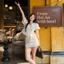 Áo babydoll LORIE phối dây cột hoa nổi AO830