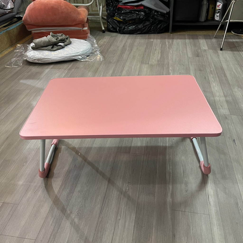 bàn học mini ngồi bệt gấp gọn làm viêc chân u sơn tĩnh diện mặt bàn 40x60x25 US01