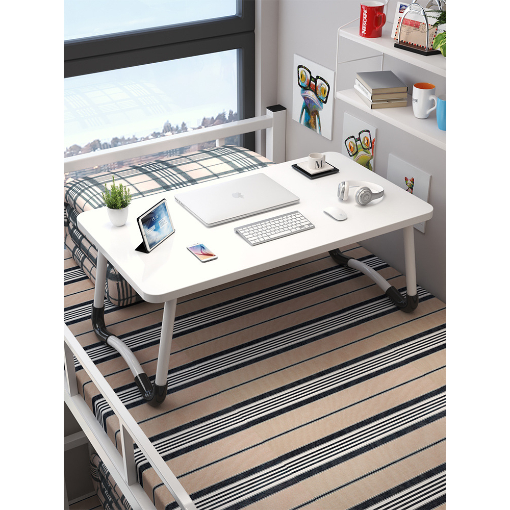 bàn học mini ngồi bệt gấp gọn làm viêc chân u sơn tĩnh diện mặt bàn 40x60x25 US01