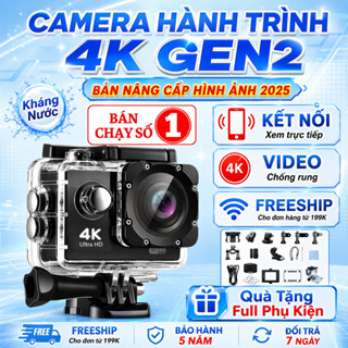 Camera Gopro Pocket mini, Máy quay cầm tay 4K đa chức năng, Máy ảnh mini quay lại mọi hành trình