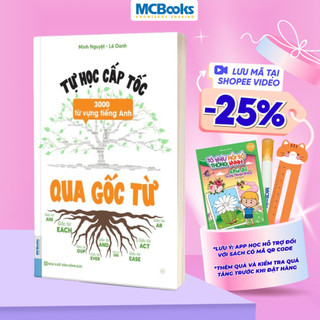 Sách - Tự Học Cấp Tốc 3000 Từ Vựng Tiếng Anh Qua Gốc Từ