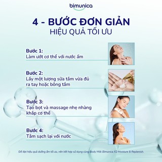 Sữa Tắm Ngừa Mụn AHA BHA Bimunica Skin Beauty 470ml Cho Da Dầu Mụn, Làm Sạch Dịu Nhẹ, Hỗ Trợ Giảm Mụn Cơ Thể