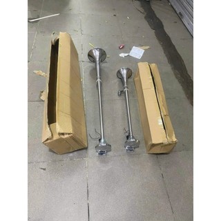( giá 1 bộ ) Cặp còi thổ 1m + 70cm loa liền âm thanh chất cho xe có bình hơi.D