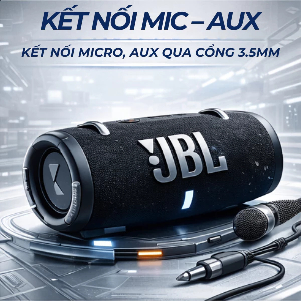Loa Bluetooth X/TREME 3 Loa Nghe Nhạc, Karaoke - Kết Nối Nhanh Với Điện Thoại Loa Trầm
