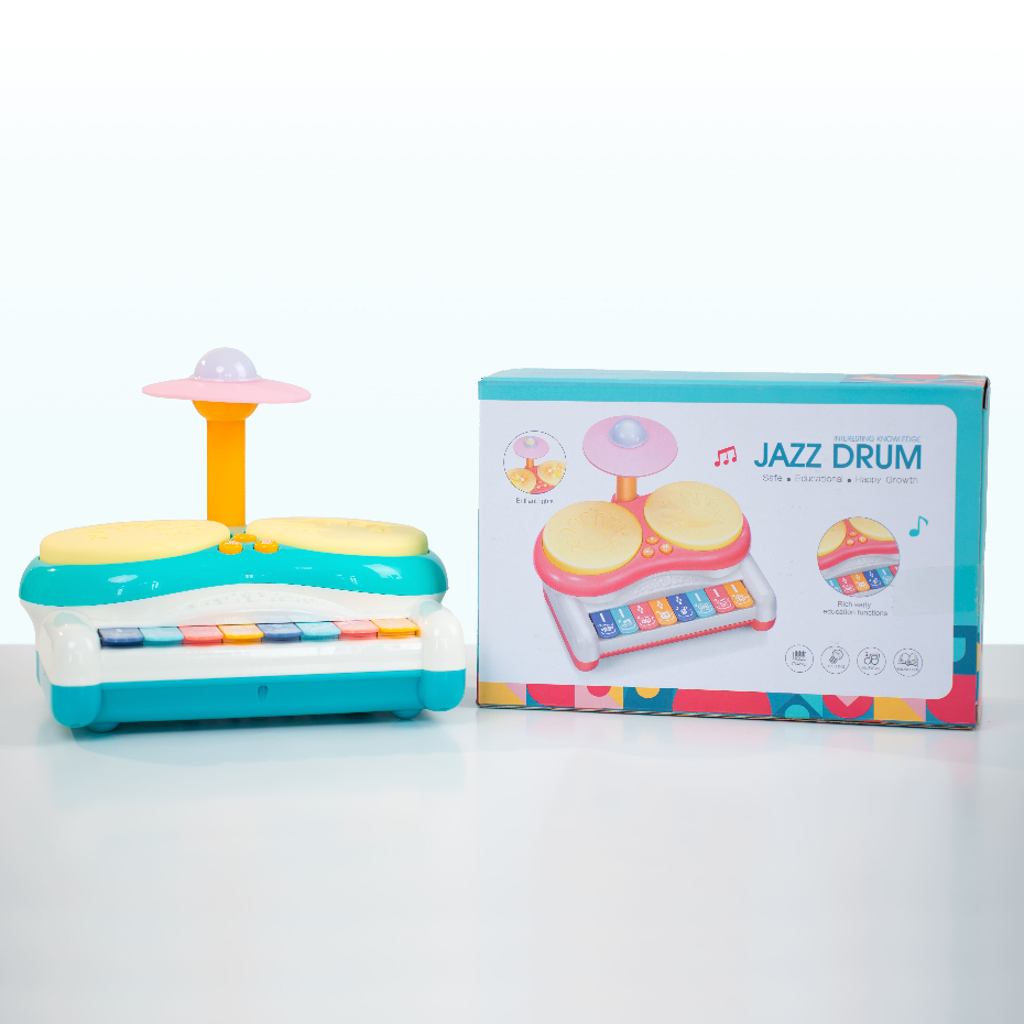 Đàn Piano Kết Hợp Trống Vỗ Cho Bé, Đồ Chơi Nhạc Cụ Phát Triển Năng Khiếu Âm Nhạc