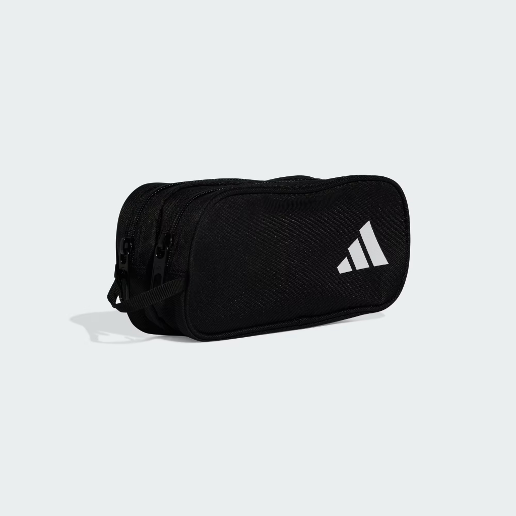 Túi Đựng Bút Adidas 2 Ngăn Khóa Kéo Chính Hãng – Hộp Bút Vải Tiện Lợi Đi Học Đi Làm