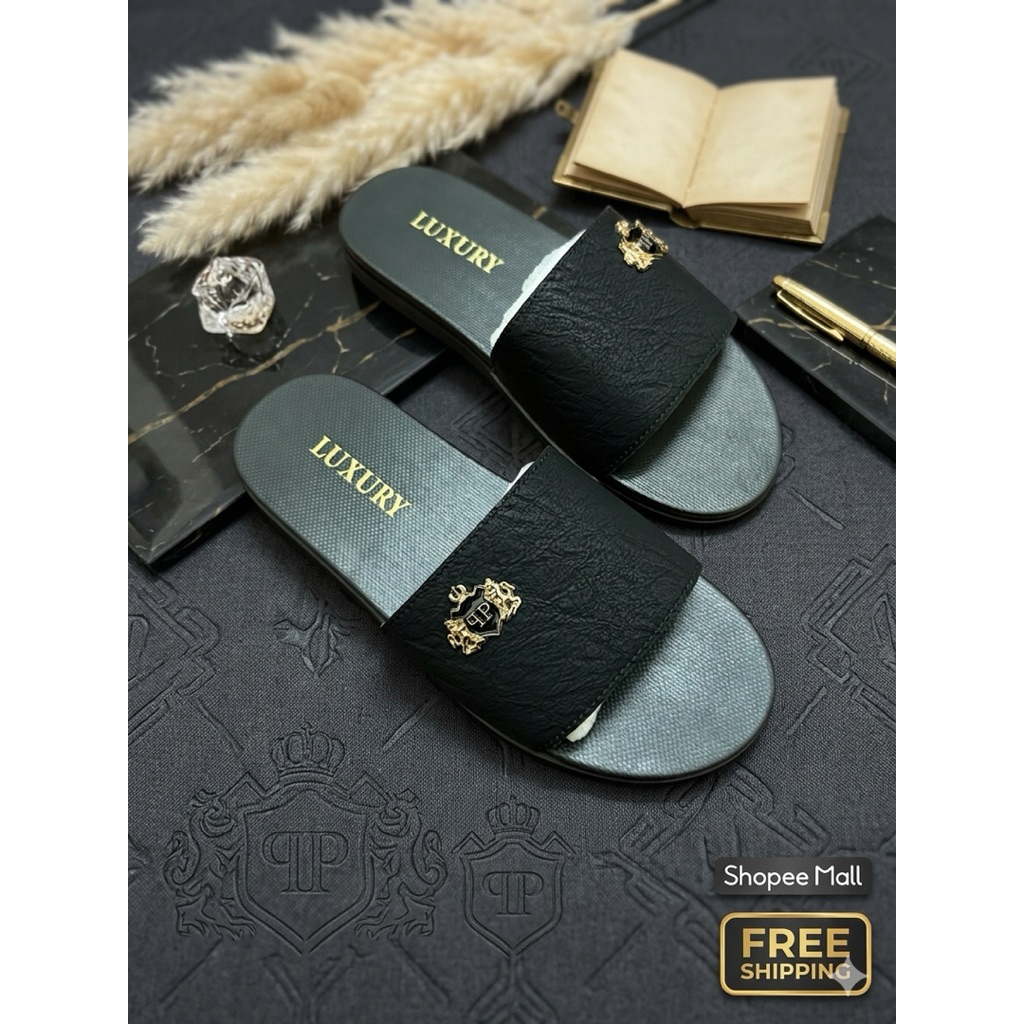 Có khâu quai -Dép Nam Vương Miện 👑 Sang Trọng Lịch Lãm- Mẫu Hot Năm 2026