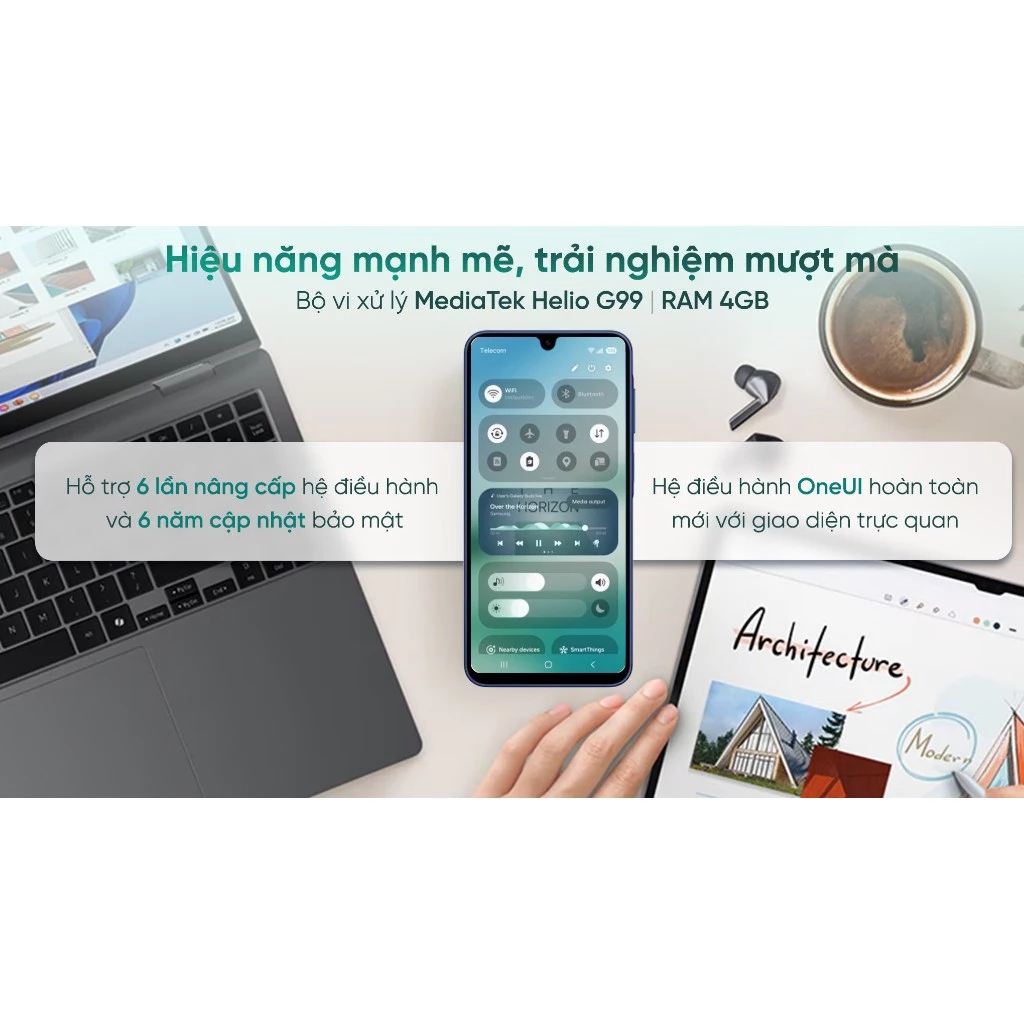 [DDV x Hannah] Điện thoại Samsung Galaxy A07 4GB | 128GB, Màn hình 6,7" - MediaTek Helio G99 - 5000mAh - BH 2 năm