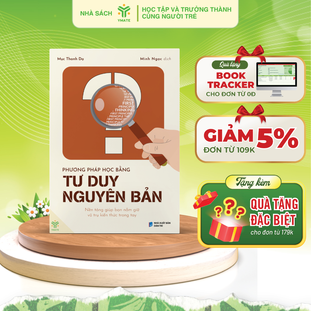 Bìa sách Phương Pháp Học Bằng Tư Duy Nguyên Bản