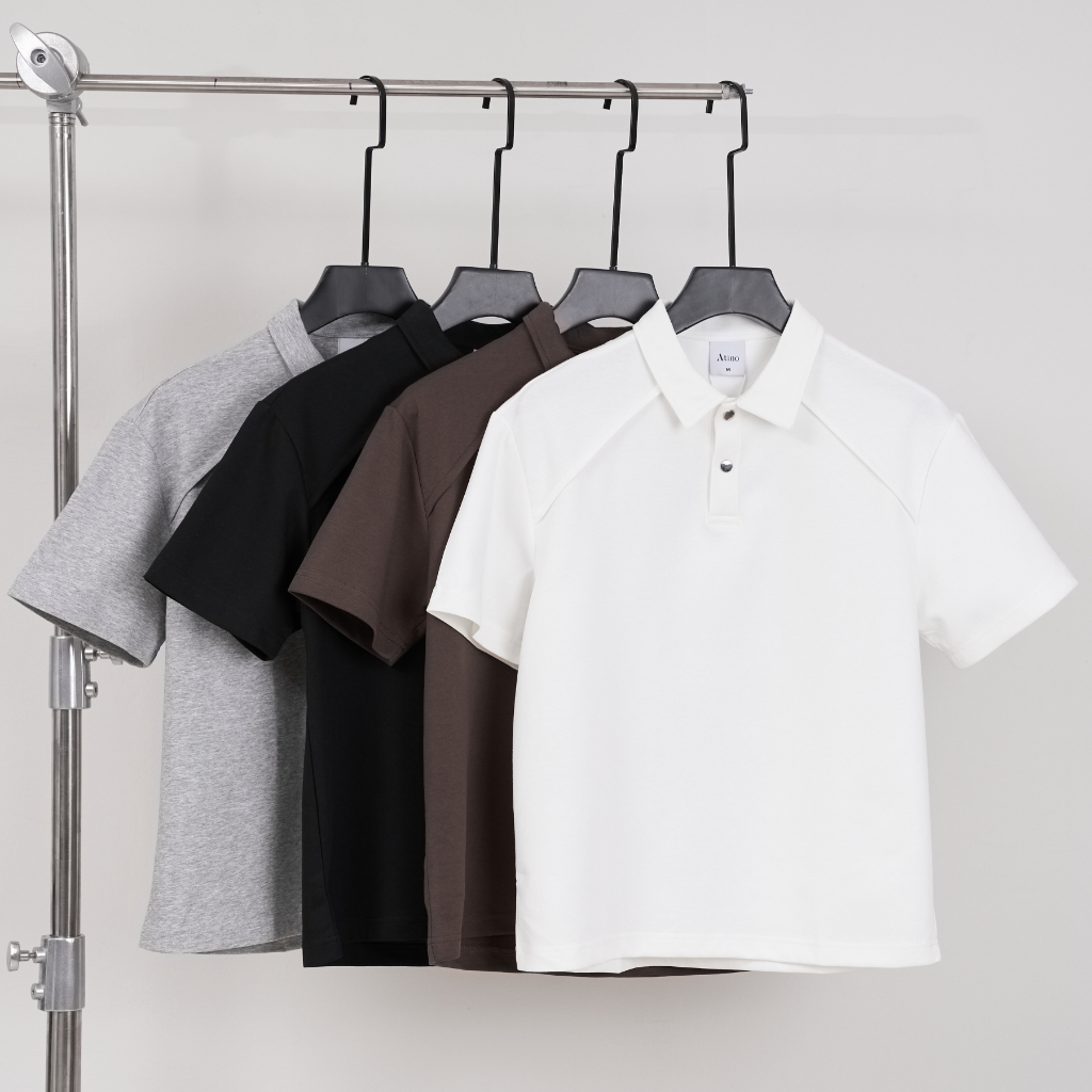 Áo Thun Polo Nam ATINO Cổ Bẻ Chất Cotton Cao Cấp Co Giãn Thoáng Mát L.4.3396 | BigBuy360 - bigbuy360.vn