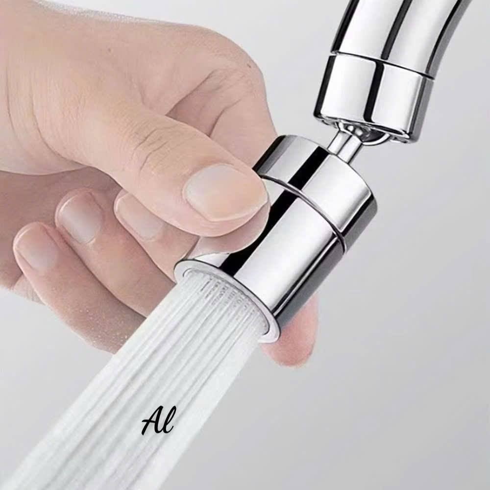 Đầu Nối Vòi Nước Thông Minh Xoay 360 Độ Inox Oenon 2 Chế Độ Nước Lưới Lọc 4 Lớp Lắp Vòi Lavabo Rửa Bát Rửa Mặt